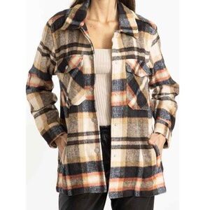 Blank NYC Plaid Women's Shacket